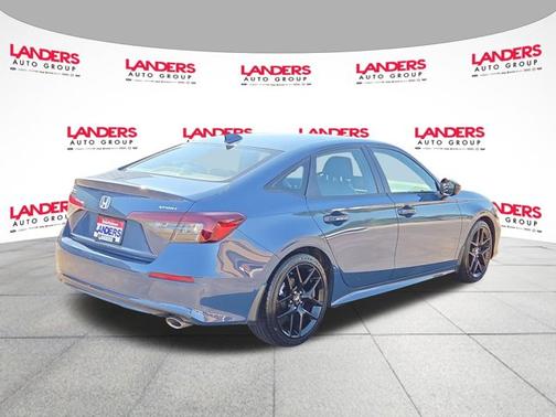Blue 2025 Honda Civic SPORT
