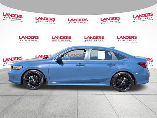 Blue 2025 Honda Civic SPORT