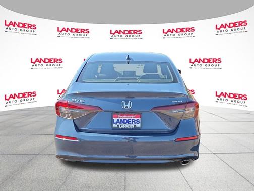 Blue 2025 Honda Civic SPORT