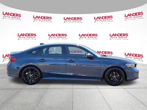 Blue 2025 Honda Civic SPORT