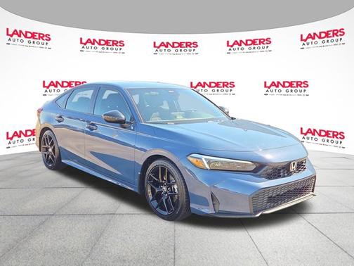 Blue 2025 Honda Civic SPORT