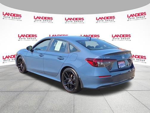 Blue 2025 Honda Civic SPORT