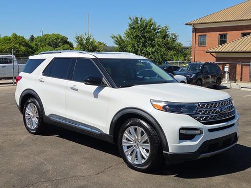 STAR WHITE MET TRI-COAT 2021 Ford Explorer LIMITED