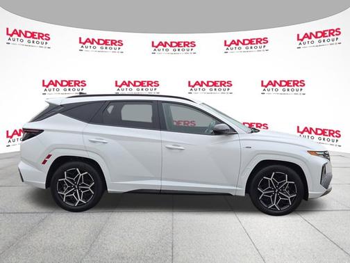 Quartz White 2022 Hyundai TUCSON N LINE