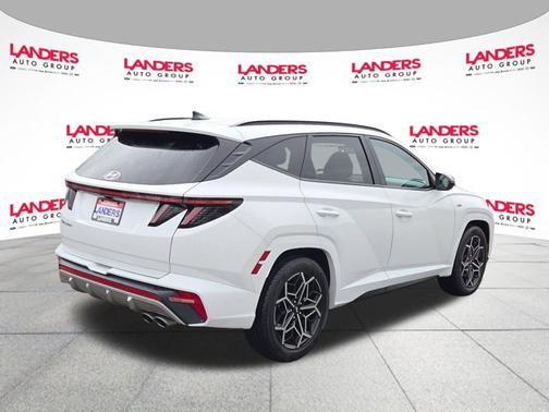 Quartz White 2022 Hyundai TUCSON N LINE