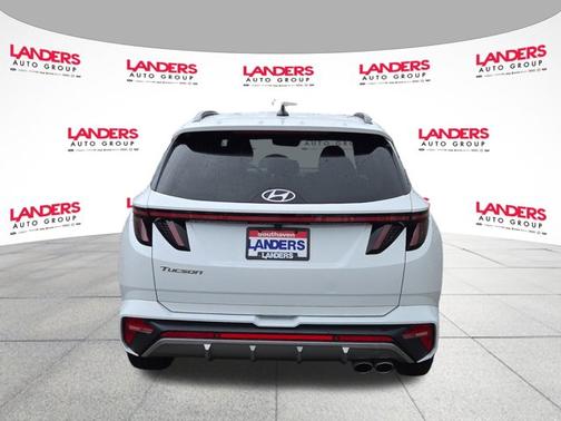 Quartz White 2022 Hyundai TUCSON N LINE