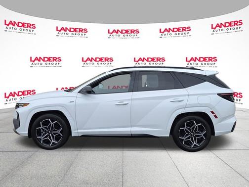 Quartz White 2022 Hyundai TUCSON N LINE