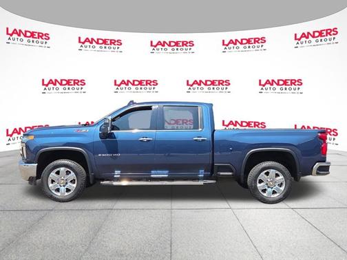Blue 2021 Chevrolet Silverado 2500 LTZ