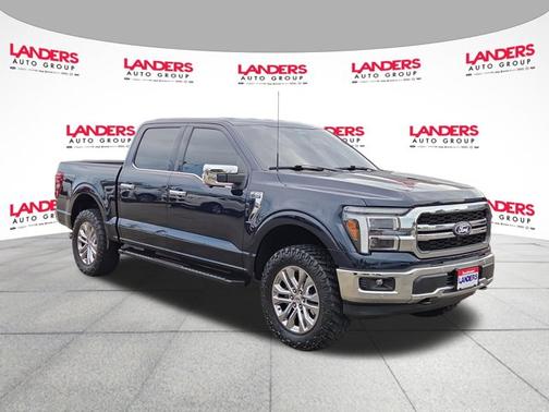 ANTIMATTER BLUE METALLIC 2025 Ford F-150 LARIAT Truck