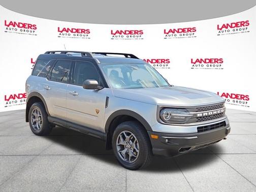 ICONIC SILVER METALLIC 2021 Ford Bronco Sport BADLANDS SUV