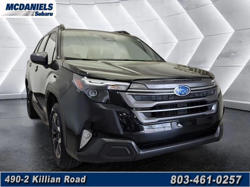 Crystal Black Silica 2025 Subaru Forester Premium
