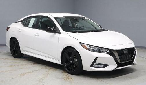 Aspen White 2023 Nissan Sentra SR