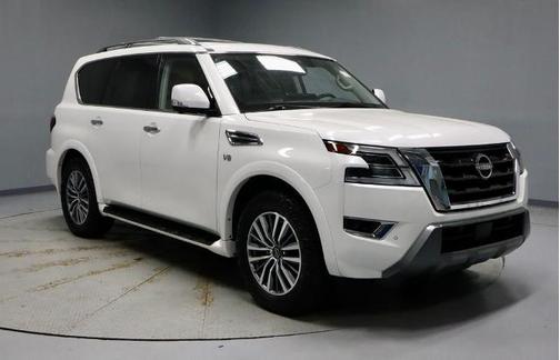 Aspen White 2022 Nissan Armada SL