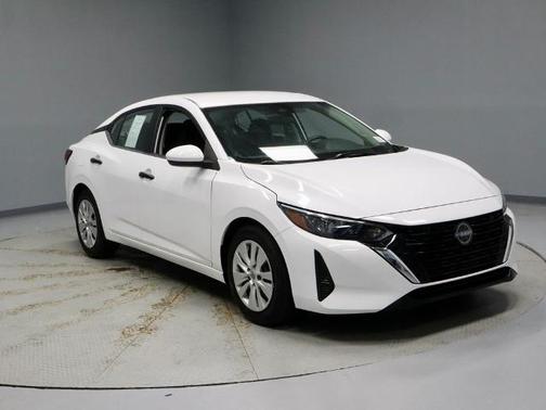 Cloud White 2025 Nissan Sentra S