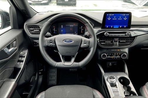 Black Metallic 2025 Ford Escape ST-Line Select