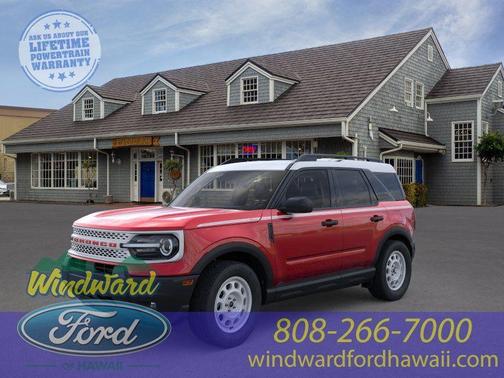 Ruby Red Metallic 2026 Ford Bronco Sport Heritage
