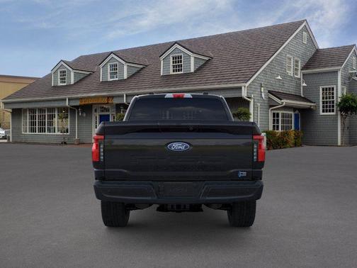 Black Metallic 2025 Ford F-150 Lightning Flash