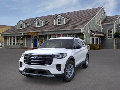 White Metallic 2026 Ford Explorer Active