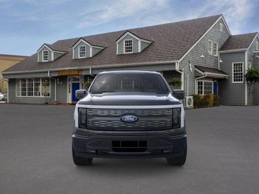 Black Metallic 2025 Ford F-150 Lightning LARIAT