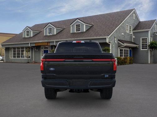 Black Metallic 2025 Ford F-150 Lightning LARIAT