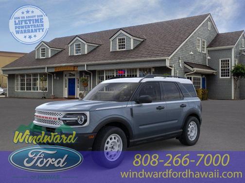 Azure Gray Metallic 2025 Ford Bronco Sport Heritage