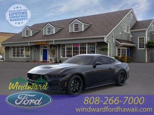Shadow Black 2025 Ford Mustang GT Premium