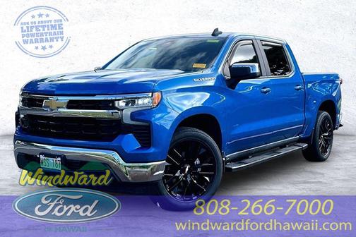 Glacier Blue Metallic 2022 Chevrolet Silverado 1500 LT