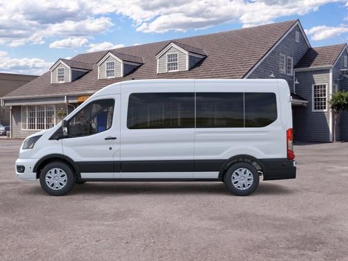 Oxford White 2026 Ford Transit-350 XLT