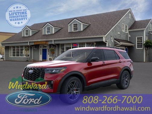 Red 2026 Ford Explorer ST