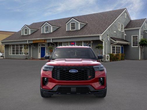 Red 2026 Ford Explorer ST