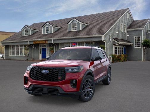 Red 2026 Ford Explorer ST