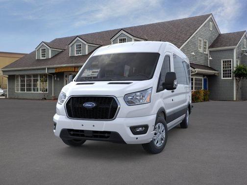 Oxford White 2025 Ford Transit-350 XLT