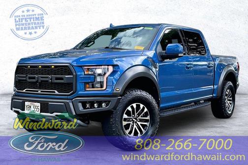 Blue Metallic 2020 Ford F-150 Raptor