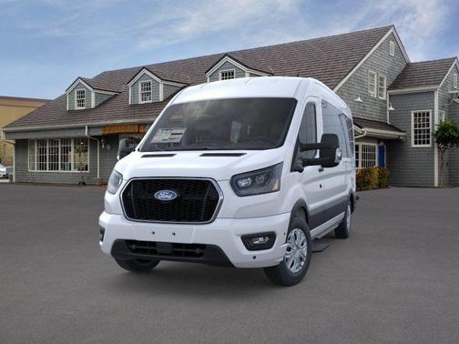 Oxford White 2026 Ford Transit-350 XLT