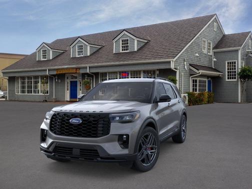 Gray Metallic 2026 Ford Explorer ST-Line