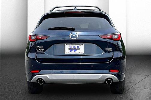 Deep Crystal Blue Mica 2025 Mazda CX-5 2.5 Turbo Signature