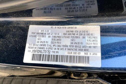 Deep Crystal Blue Mica 2020 Mazda CX-5 Grand Touring