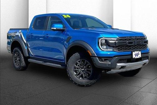 Blue 2024 Ford Ranger Raptor