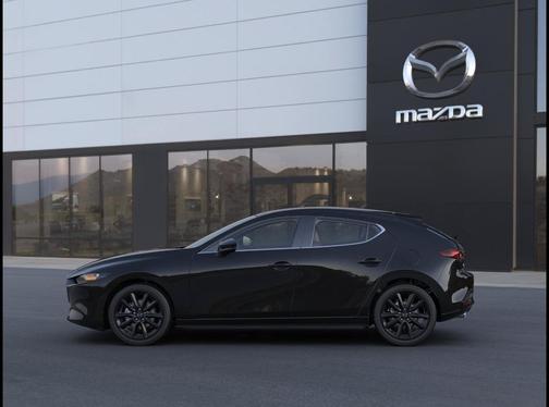 Jet Black Mica 2026 Mazda Mazda3 2.5 S Carbon Edition