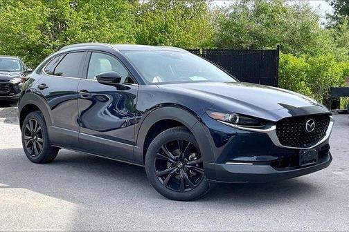 Deep Crystal Blue Mica 2023 Mazda CX-30 2.5 Turbo Premium Package