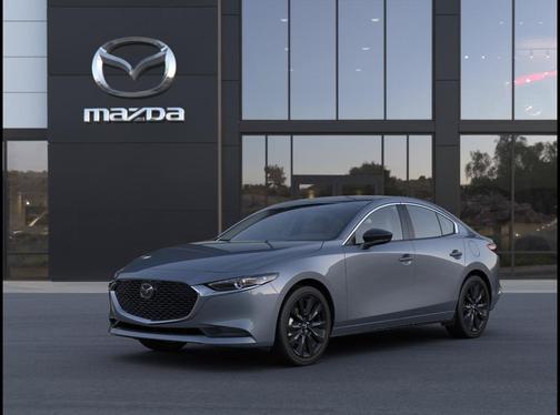 Polymetal Gray Metallic 2026 Mazda Mazda3 2.5 S Carbon Edition