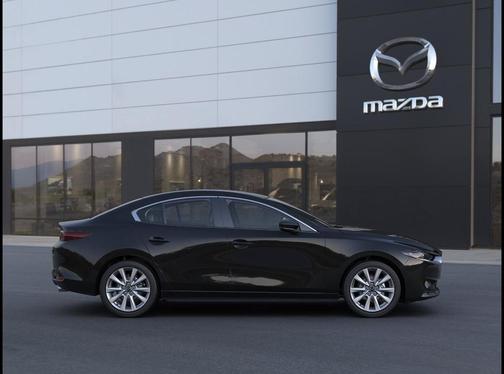 Jet Black Mica 2026 Mazda Mazda3 FWD w/Preferred Package