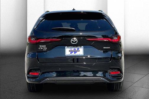 Jet Black Mica 2025 Mazda CX-70 3.3 Turbo S Premium Package
