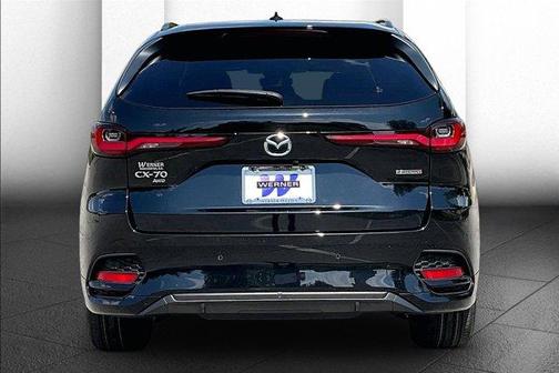 Jet Black Mica 2025 Mazda CX-70 3.3 Turbo S Premium Package
