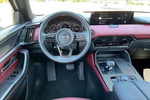 Jet Black Mica 2025 Mazda CX-70 3.3 Turbo S Premium Package