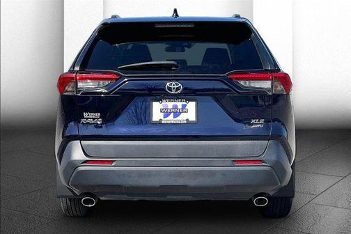 Blue 2019 Toyota RAV4 XLE