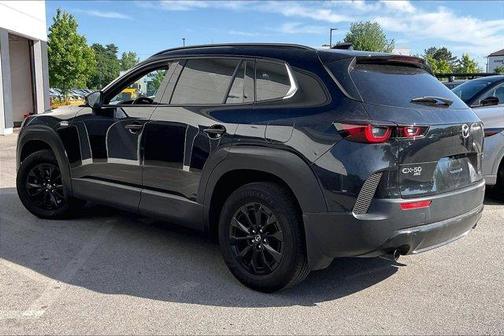 Jet Black Mica 2025 Mazda CX-50 Hybrid Premium Package