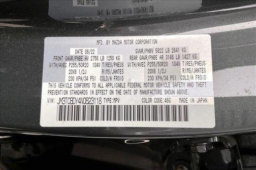 2022 Mazda CX-9 Grand Touring
