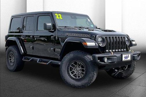 Black Clearcoat 2022 Jeep Wrangler Unlimited Rubicon 392