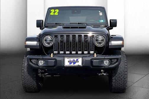 Black Clearcoat 2022 Jeep Wrangler Unlimited Rubicon 392
